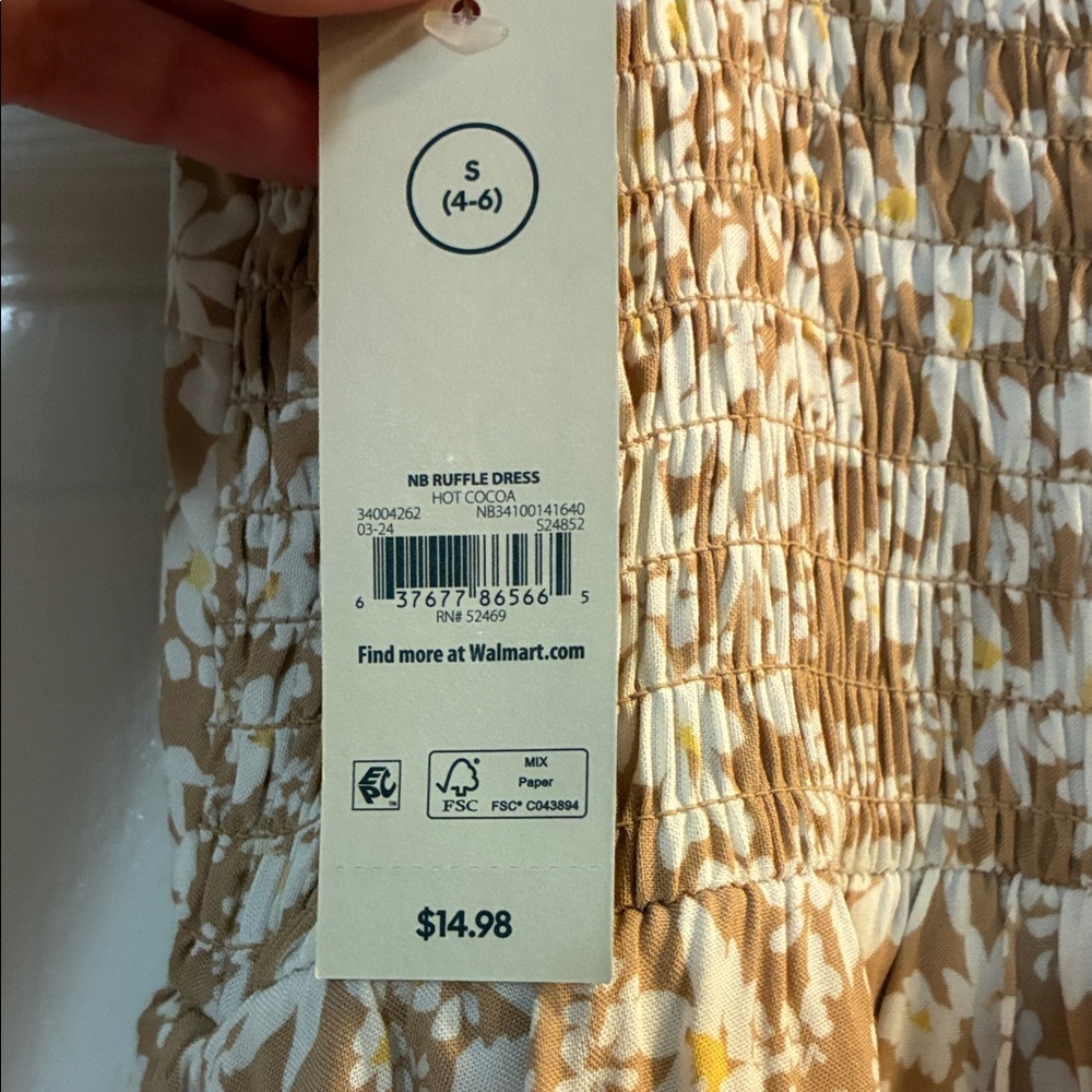 Floral Spaghetti Strap Dress - Picture 3 of 4